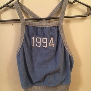 Large Summer Crop Top